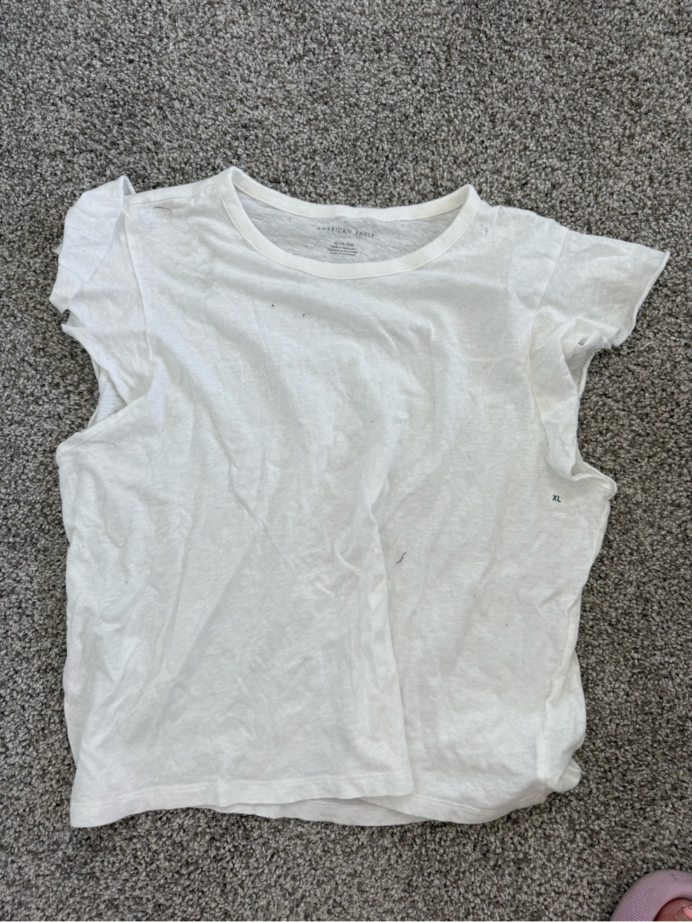 Classic White Crewneck Women's Tee - American Eagle Outfitters